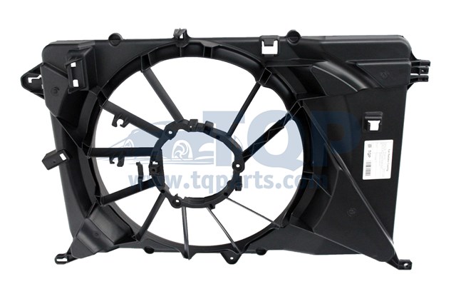 Диффузор радиатора охлаждения в сборе с мотором и крыльчаткой TQ55160 TQPARTS