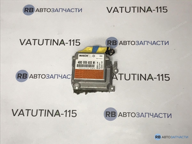 Модуль-процессор управления подушки безопасности 4B0959655M VAG
