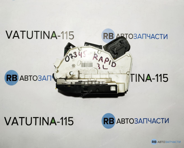 Замок двери задней левой Skoda Octavia 3 A7