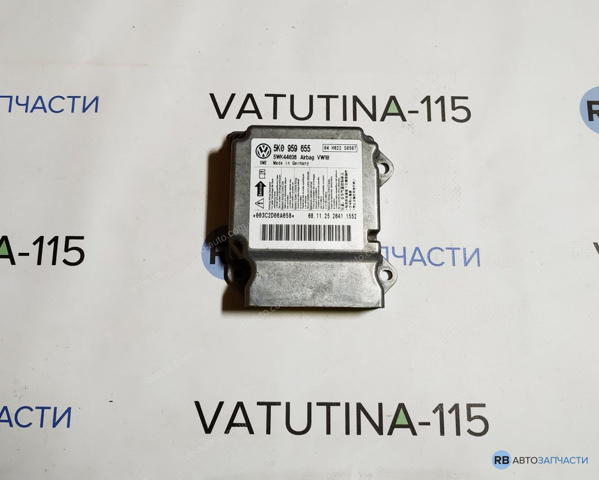 Модуль-процессор управления подушкой безопасности 5K0959655 VAG