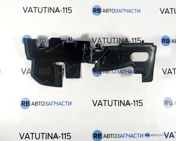 Воздуховод/дефлектор радиатора, левый 6RU121283 VAG