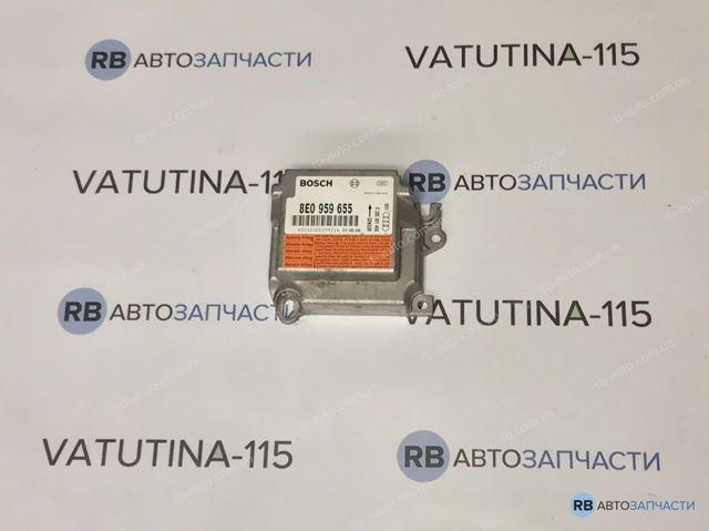 Модуль-процессор управления подушкой безопасности 8E0959655 VAG