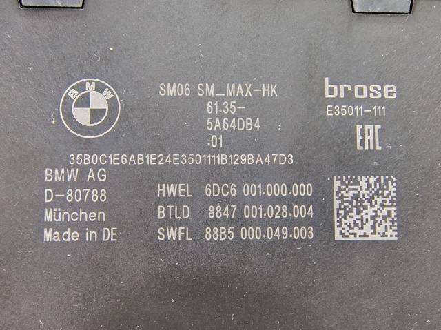 61355A64DB4 BMW купить в Сумы