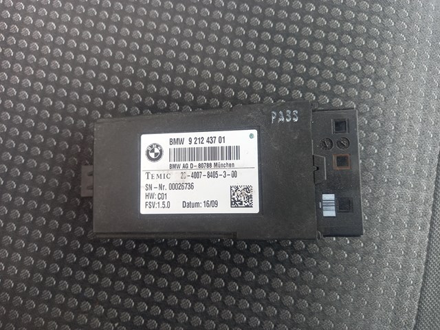 61359212437 BMW Модуль управления (ЭБУ) переднего сидения купить в Тернополь