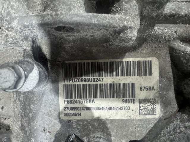 Коробка автомат 68241675BA CHRYSLER