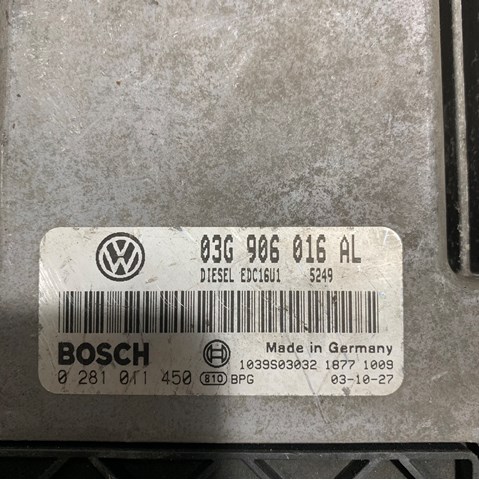 VAG 03G906016AL Блок управления двигателем в наличии Одесса