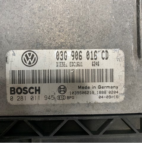 VAG 03G906016DM Модуль управления (ЭБУ) двигателем в наличии Одесса