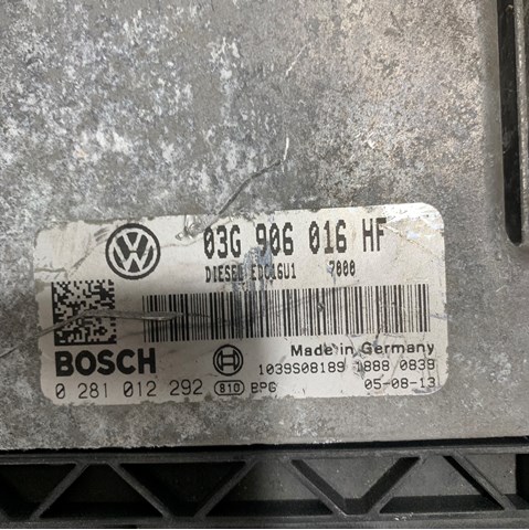VAG 03G906016HF Модуль управления (ЭБУ) двигателем в наличии Днепр
