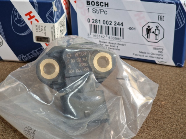 Датчик давления нагнетания воздуха 0281002244 BOSCH