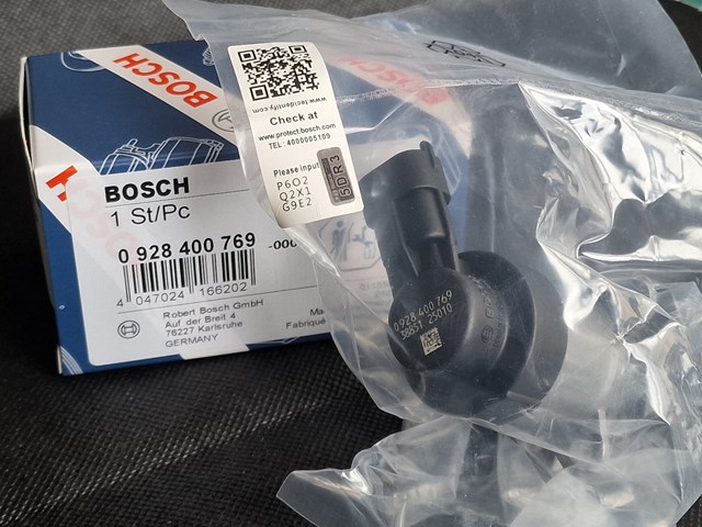 0928400769 BOSCH Клапан регулировки давления (редукционный клапан ТНВД) Common-Rail-System купить в Харьков