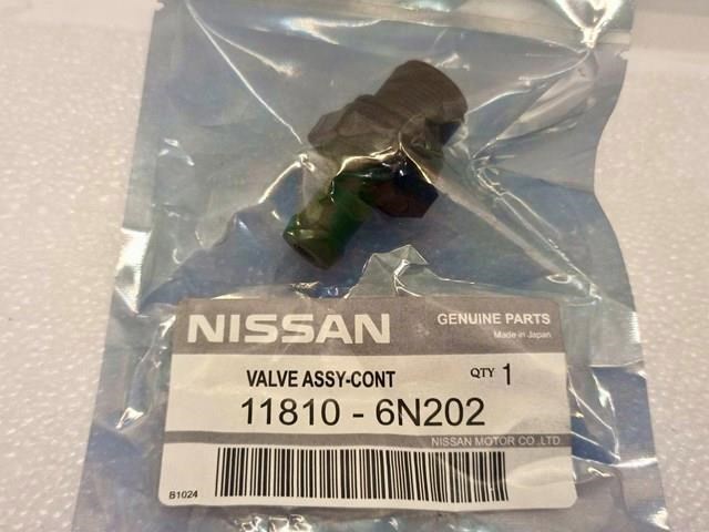 Клапан PCV вентиляции картера 118106N202 NISSAN