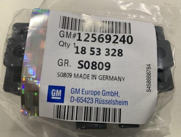 Датчик абсолютного давления в коллекторе 12569240 GM