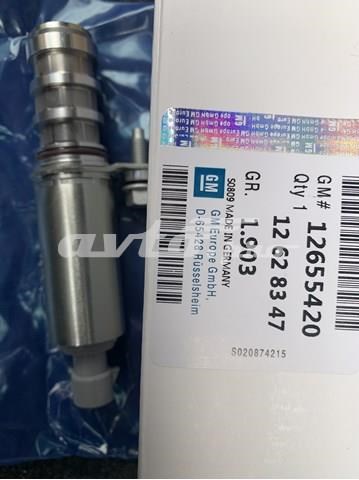 Клапан электромагнитный положения распредвала, левый 12655420 GM