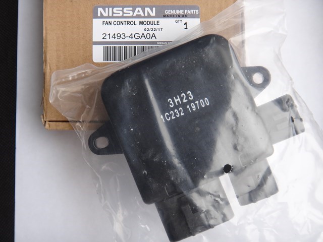 Регулятор оборотов вентилятора, блок управления 214934GA0A NISSAN