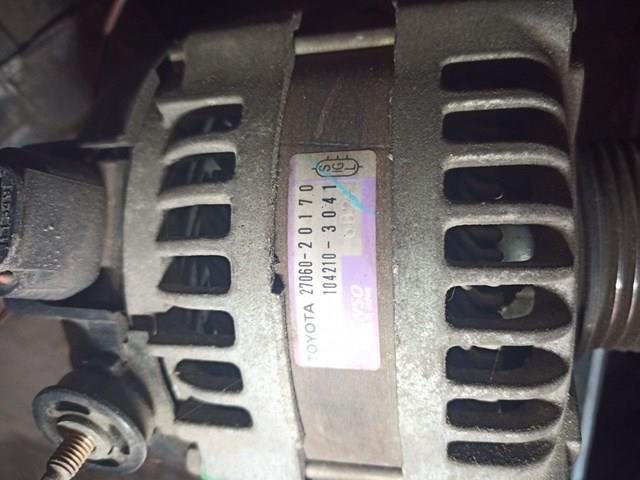Автомобильный генератор 2706020170 TOYOTA