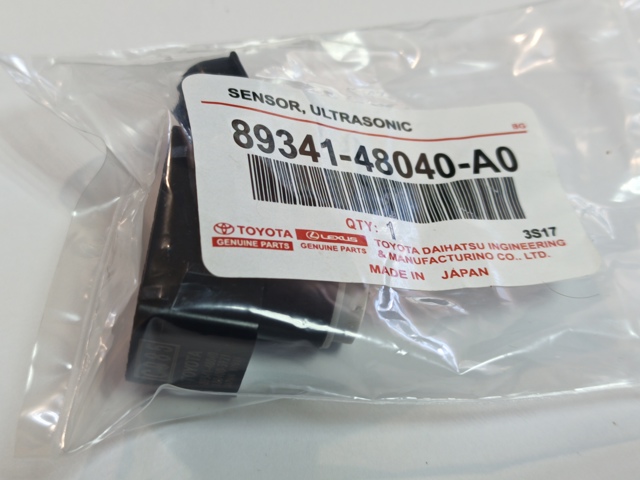 Датчик сигнализации парковки (парктроник), передний боковой 8934148040A0 TOYOTA