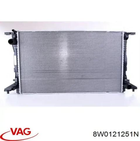 8W0121251N Радиатор охлаждения двигателя купить Чернигов