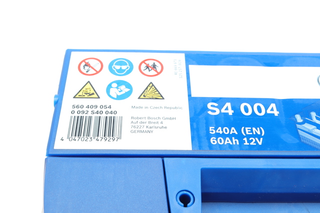 Акумулятор 0092S40040 BOSCH