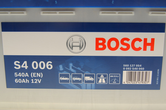 BOSCH 0092S40060 Аккумулятор в наличии Каменское