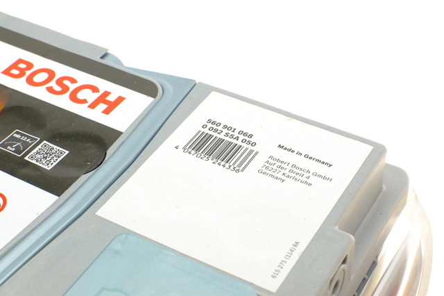 Автомобильная батарея 0092S5A050 BOSCH