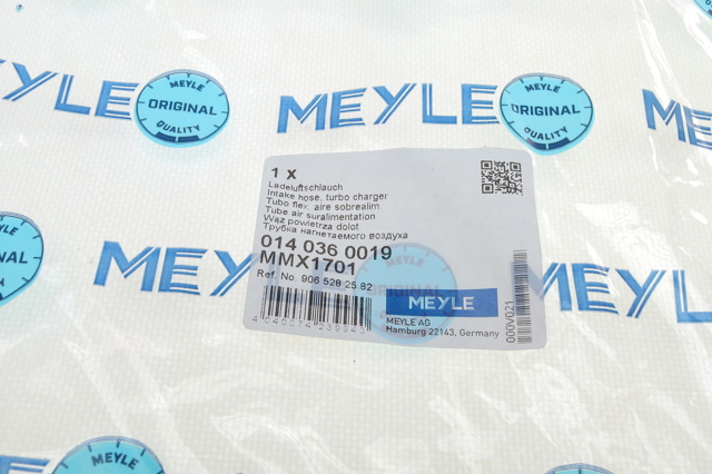 0140360019 MEYLE Шланг (патрубок) интеркуллера купить в Львов