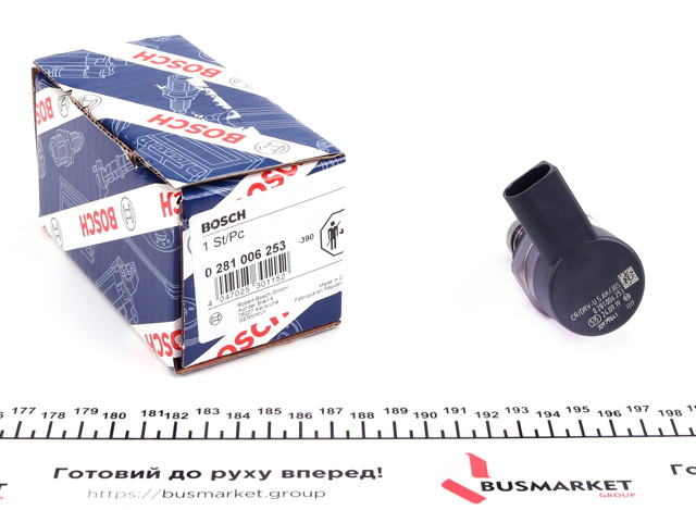 0281006253 BOSCH Регулятор давления топлива купить в Николаев