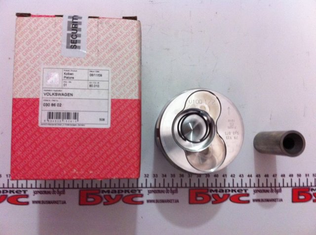 MAHLE 0308602 Поршень в комплекте на 1 цилиндр, 2-й ремонт (+0,50) в наличии Винница