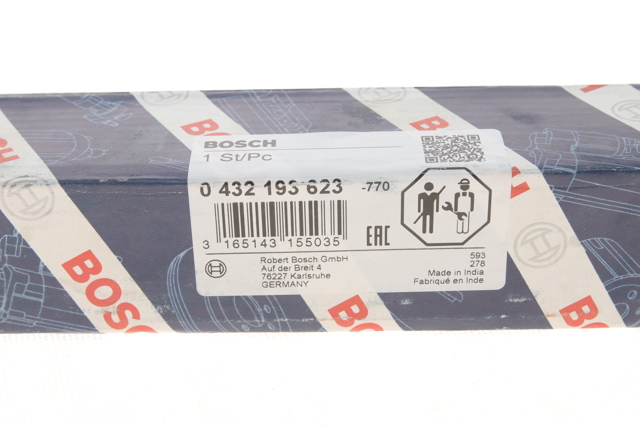 BOSCH 0432193623 Форсунка впрыска топлива в наличии Запорожье