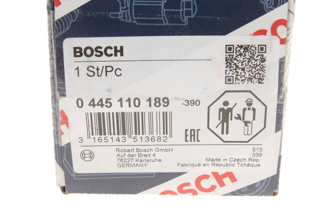 0445110189 BOSCH Форсунка впрыска топлива купить в Львов