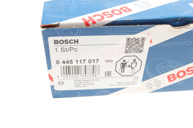 0445117017 BOSCH Топливные форсунки купить в Ужгород