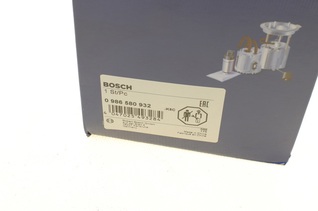 BOSCH 0986580932 Бензонасос в наличии Одесса