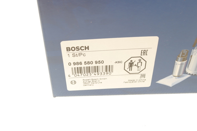 BOSCH 0986580950 Модуль топливного насоса с датчиком уровня топлива в наличии Николаев