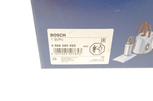 BOSCH 0986580995 Модуль топливного насоса с датчиком уровня топлива в наличии Ровно
