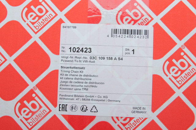 FEBI 102423 Комплект цепи ГРМ в наличии Киев
