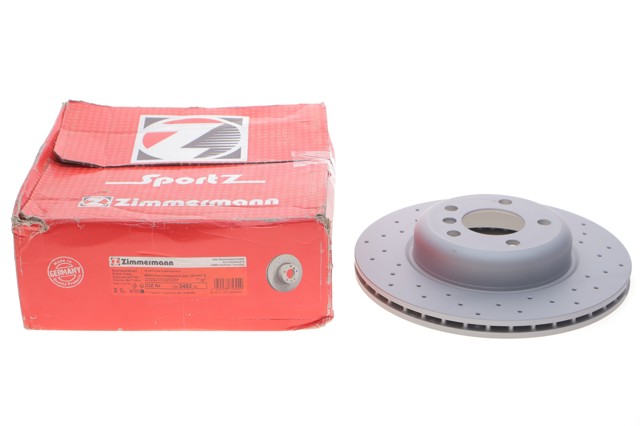 ZIMMERMANN 150348252 Передние тормозные диски в наличии Каменское