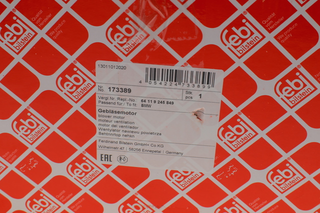 173389 Вентилятор печки купить Чернигов