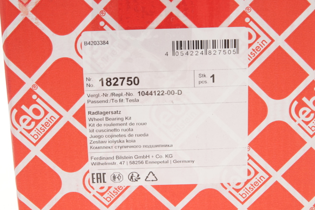 FEBI 182750 Передняя ступица в наличии Харьков
