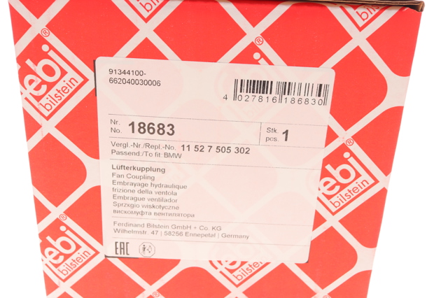 FEBI 18683 Вискомуфта вентилятора в наличии Киев