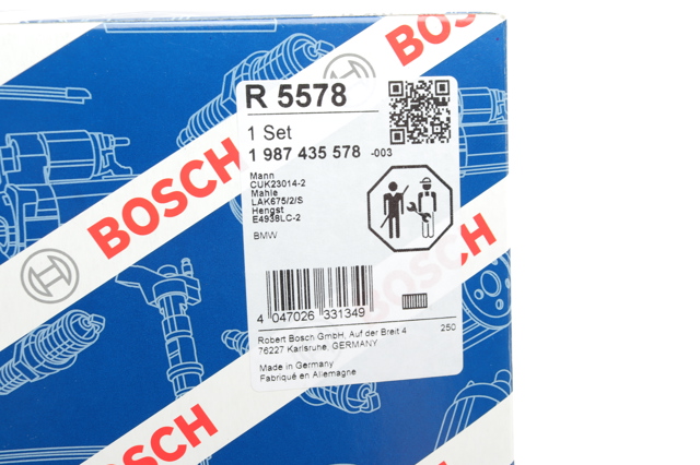 1987435578 BOSCH Фильтр салона купить в Павлоград