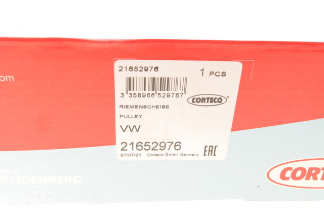 CORTECO 21652976 Шкив коленвала в наличии Винница
