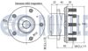 Подшипник в сборе со ступицей передний 221596 RUVILLE