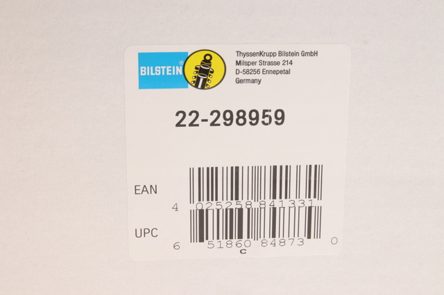 BILSTEIN 22298959 Амортизатор передний правый в наличии Житомир