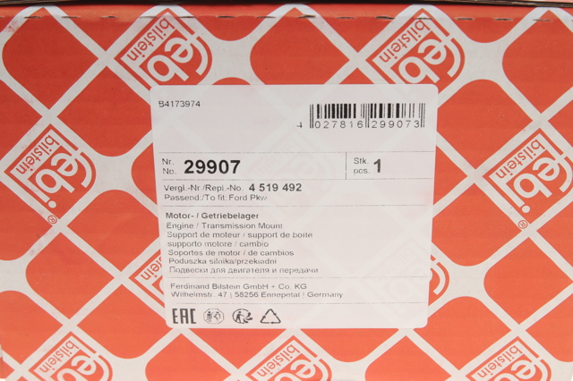 29907 Подушка трансмиссии (опора коробки передач) купить Сумы