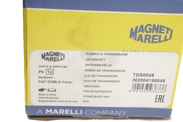 MAGNETI MARELLI 302004190048 Правая полуось в наличии Ужгород