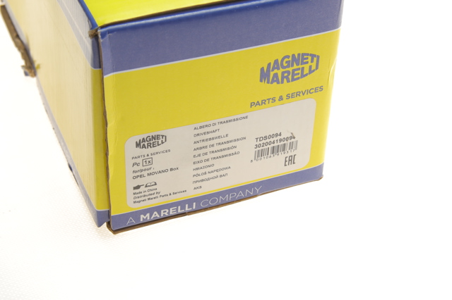 302004190094 MAGNETI MARELLI Полуось (привод) передняя правая купить в Чернигов