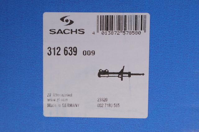 312639 SACHS Амортизатор передний купить в Николаев