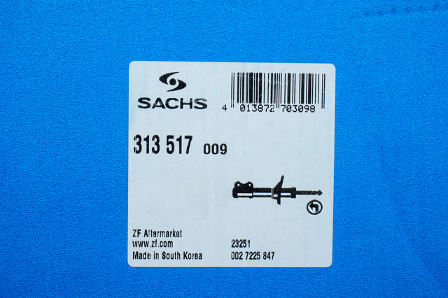SACHS 313517 Амортизатор передний левый в наличии Харьков