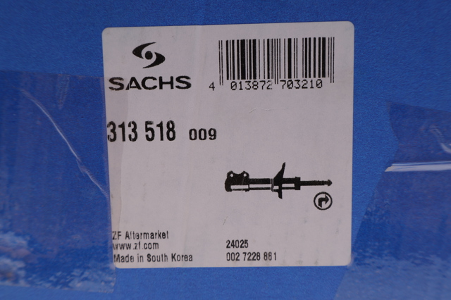 313518 SACHS Амортизатор передний правый купить в Черкассы