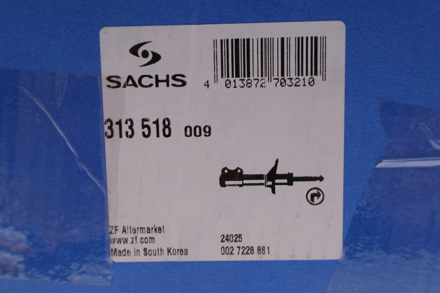 SACHS 313518 Амортизатор передний правый в наличии Львов