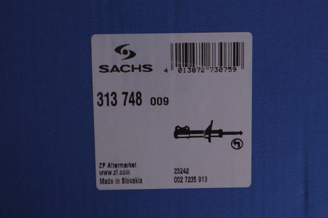 SACHS 313748 Амортизатор передний левый в наличии Одесса